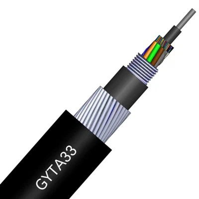 Cable blindat de fibra òptica exterior GYTA43